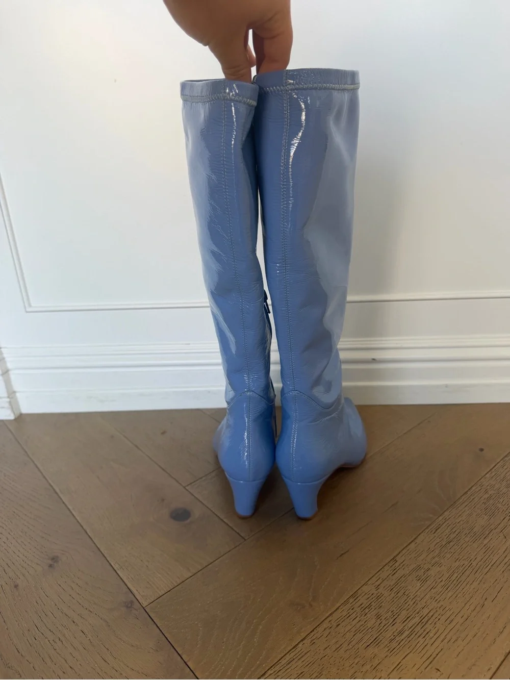 RAYE RAYE Curve Boots Periwinkle